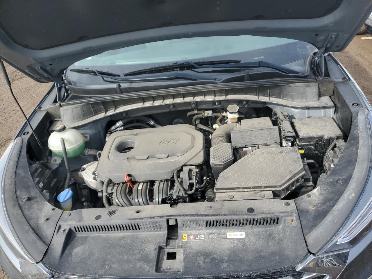 2019 Hyundai Tucson VIN KM8J33ALXKU023556 Copart auction photo, side / rear end damage thumbnail 12