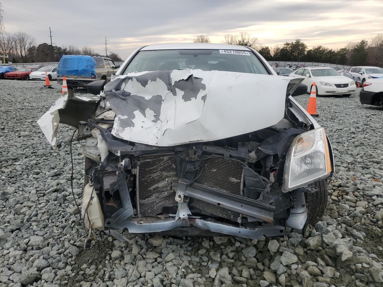 2012 Nissan Sentra VIN 3N1AB6APXCL635900 Copart auction photo, front end / rear end damage thumbnail 5