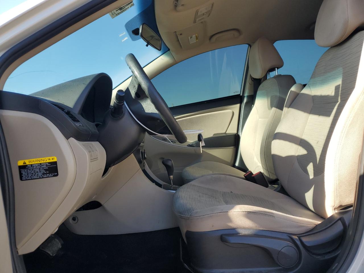 2017 Hyundai Accent VIN KMHCT4AE1HU222908 Copart auction photo, front end damage thumbnail 7