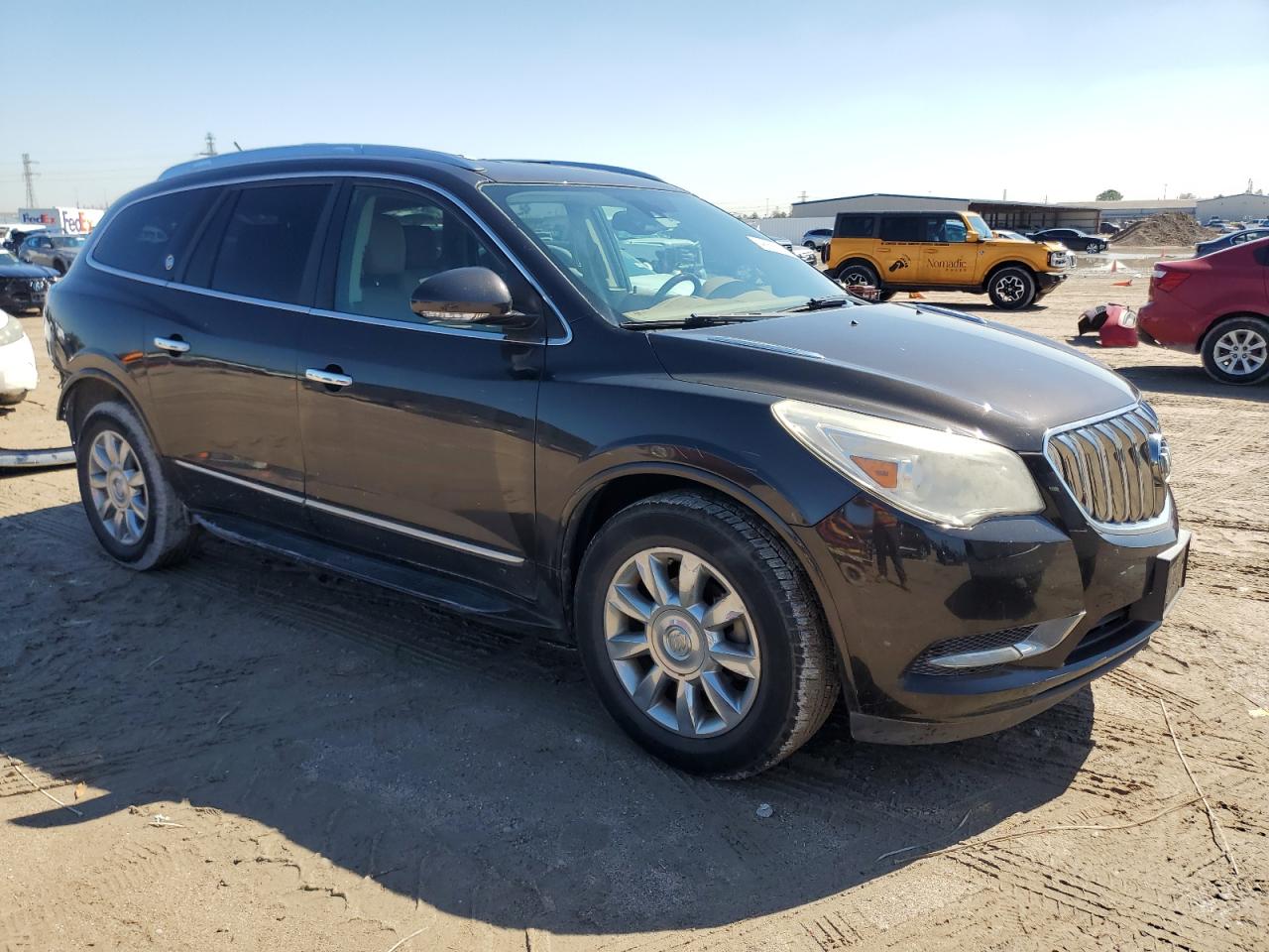 2014 Buick Enclave VIN 5GAKRCKD2EJ291720 Copart auction photo, rear end / minor dent/scratches damage thumbnail 4