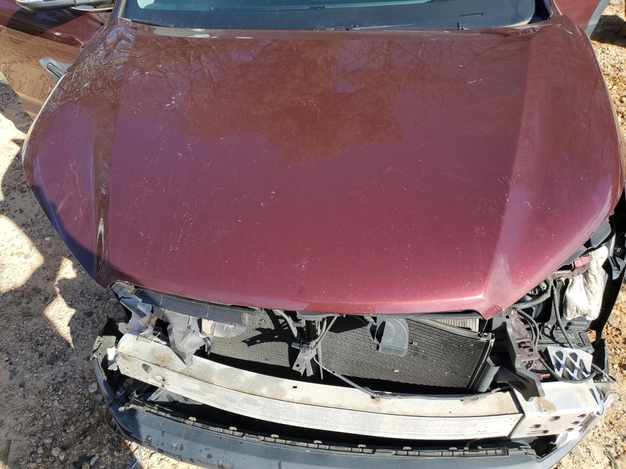2016 Toyota Highlander VIN 5TDYKRFH2GS169751 Copart auction photo, front end / undercarriage damage thumbnail 14