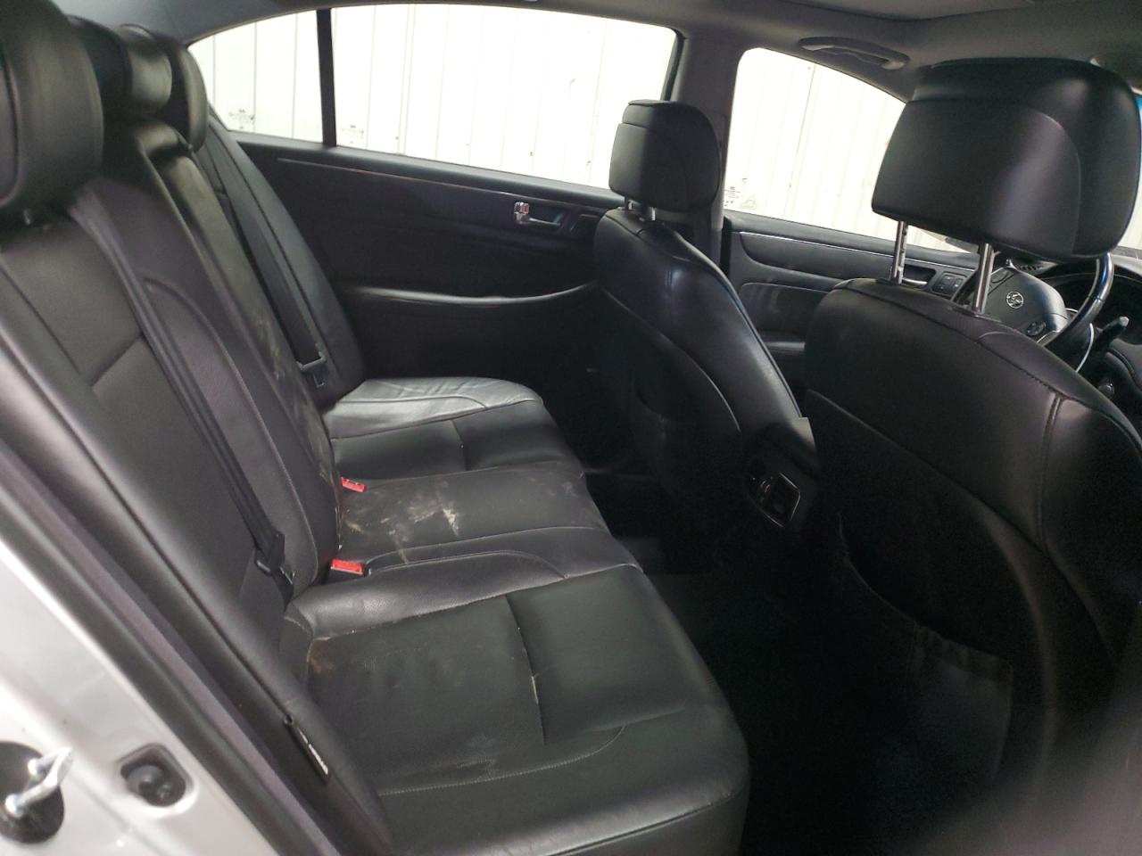 2009 Hyundai Genesis VIN KMHGC46E99U043642 Copart auction photo, front end / side damage thumbnail 10