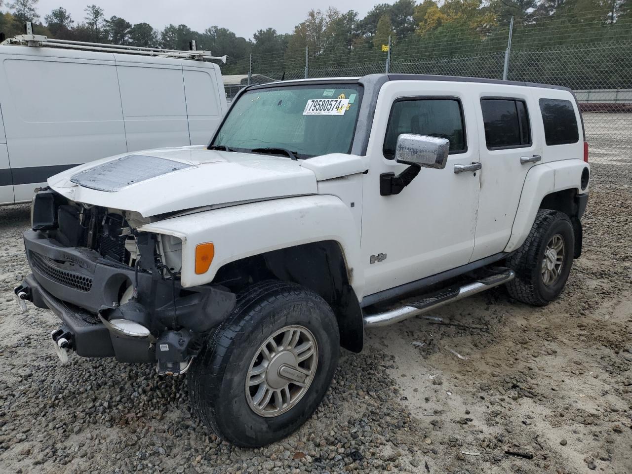 2007 Hummer H3 VIN 5GTDN13E978167512