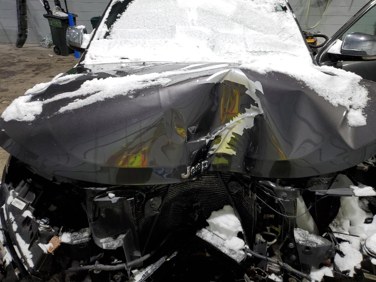 2018 Jeep Grand Cherokee VIN 1C4RJFBG2JC368181 Copart auction photo, front end / side damage thumbnail 14