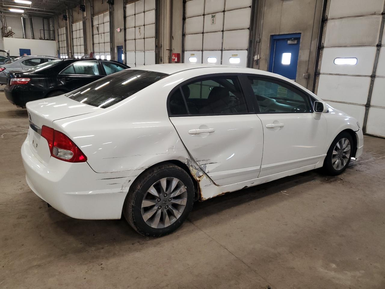 2009 Honda Civic VIN 19XFA16979E022875 Copart auction photo, all over damage thumbnail 3