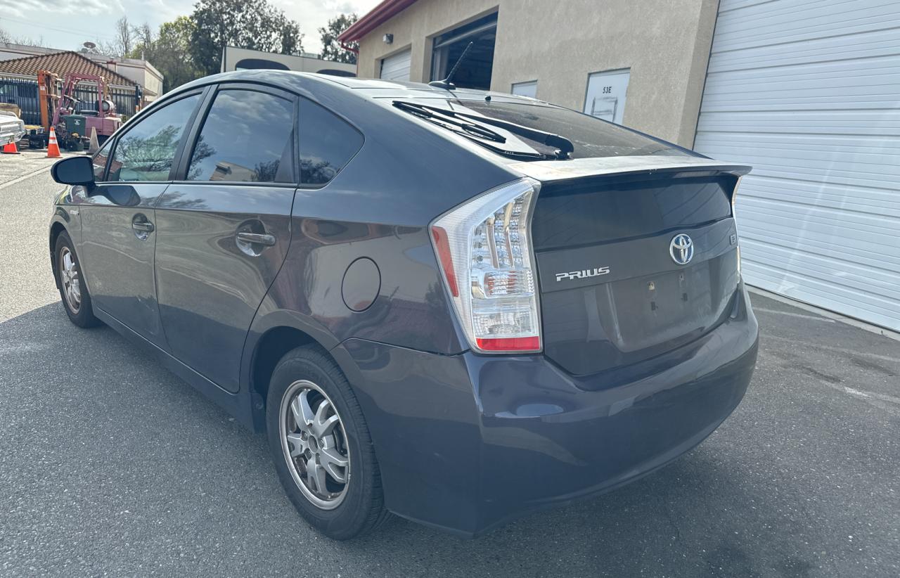 2010 Toyota Prius VIN JTDKN3DUXA0229778 Copart auction photo, mechanical / minor dent/scratches damage thumbnail 3