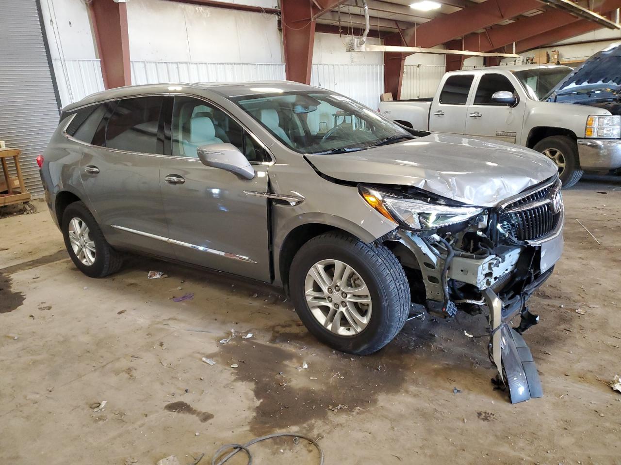 2019 Buick Enclave VIN 5GAEVAKW7KJ160776 Copart auction photo, front end / side damage thumbnail 4