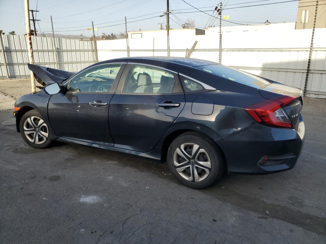 2017 Honda Civic VIN 2HGFC2F54HH552738 Copart auction photo, all over damage thumbnail 2