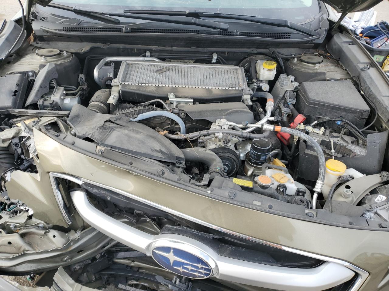 2020 Subaru Outback VIN 4S4BTGPD6L3205144 Copart auction photo, front end / mechanical damage thumbnail 12