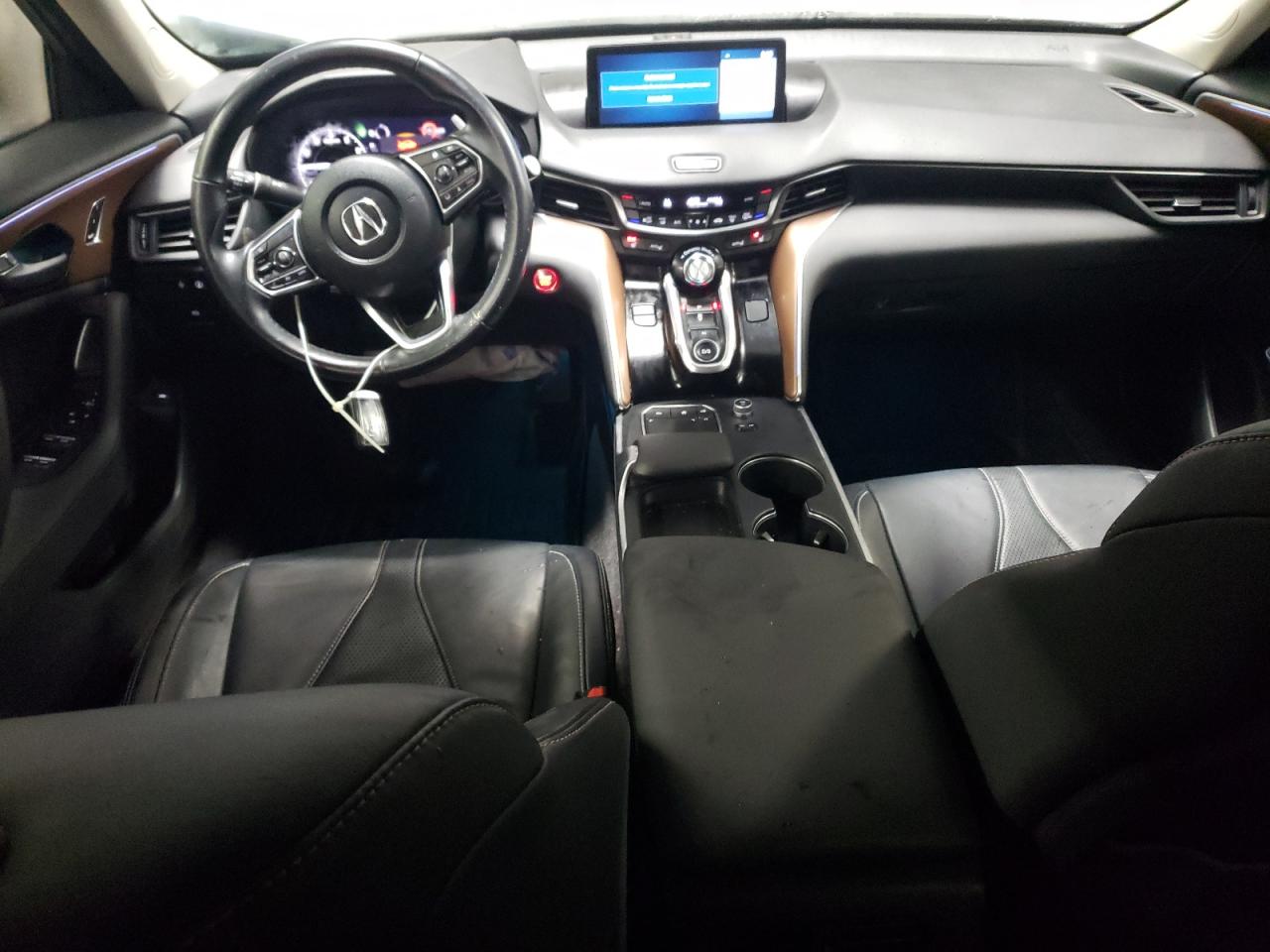 2021 Acura TLX VIN 19UUB5F41MA008113 Copart auction photo, front end damage thumbnail 8