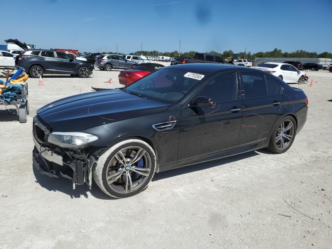 2013 BMW M5 VIN WBSFV9C58DC772542 - Copart auction photo