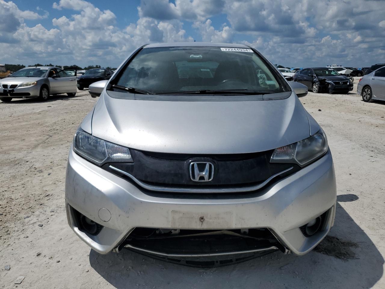 2015 Honda Fit VIN 3HGGK5H83FM773049 Copart auction photo, front end / undercarriage damage thumbnail 5