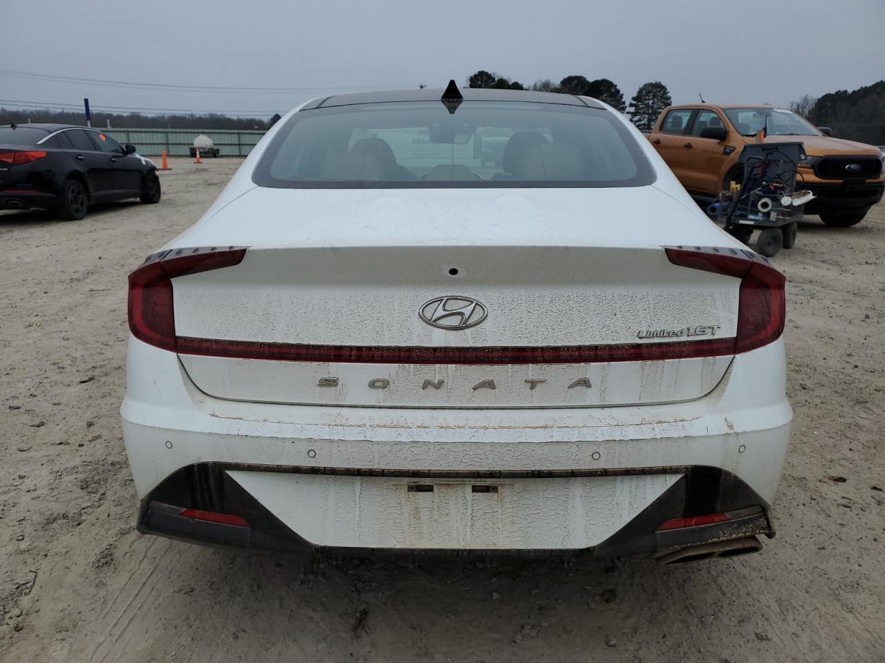 2021 Hyundai Sonata VIN 5NPEH4J2XMH074508 Copart auction photo, front end / minor dent/scratches damage thumbnail 6