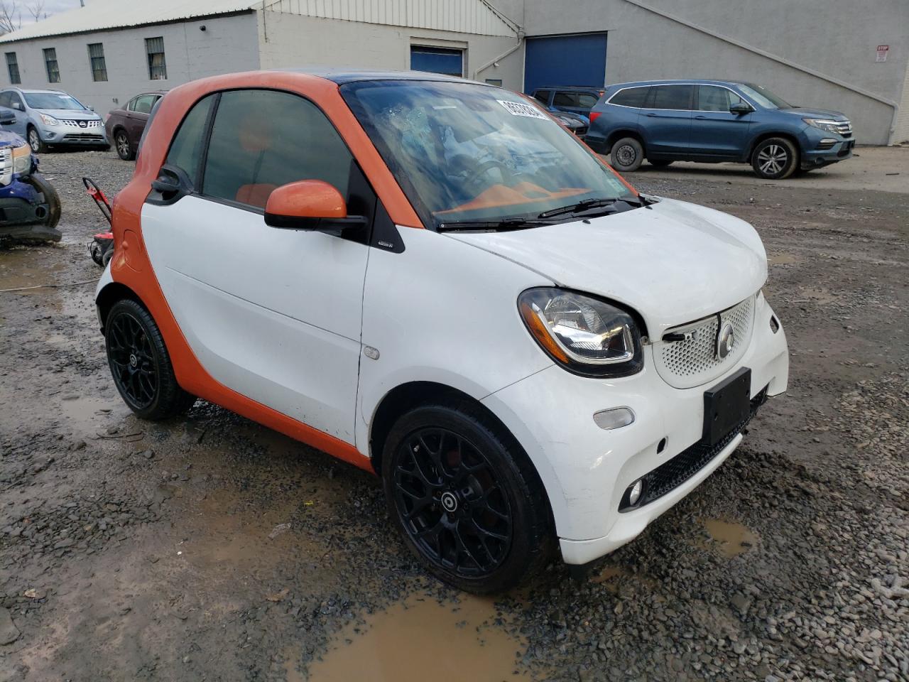 2016 Smart Fortwo VIN WMEFJ5DA7GK055813 Copart auction photo, all over damage thumbnail 4