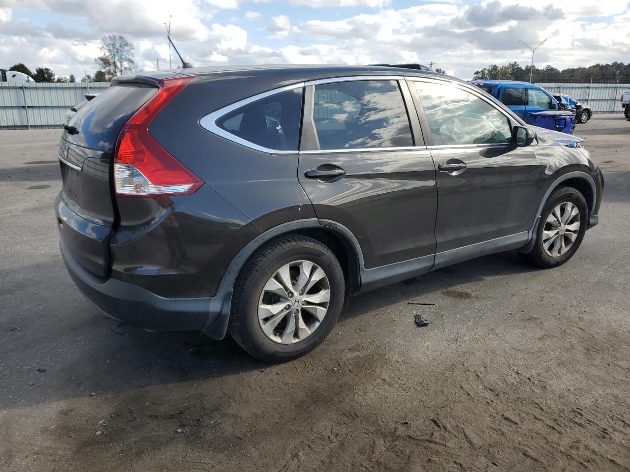 2013 Honda CR-V VIN 5J6RM3H57DL024310 Copart auction photo, front end / undercarriage damage thumbnail 3