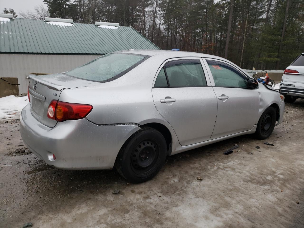 2010 Toyota Corolla VIN 2T1BU4EE6AC325185 Copart auction photo, front end / rear end damage thumbnail 3