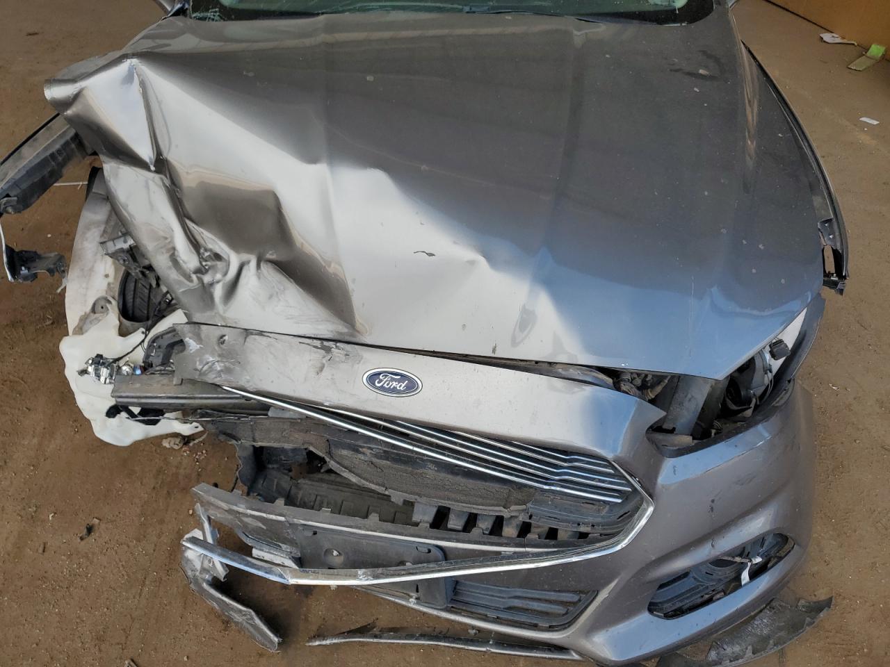 2014 Ford Fusion VIN 3FA6P0H70ER396757 Copart auction photo, front end damage thumbnail 13