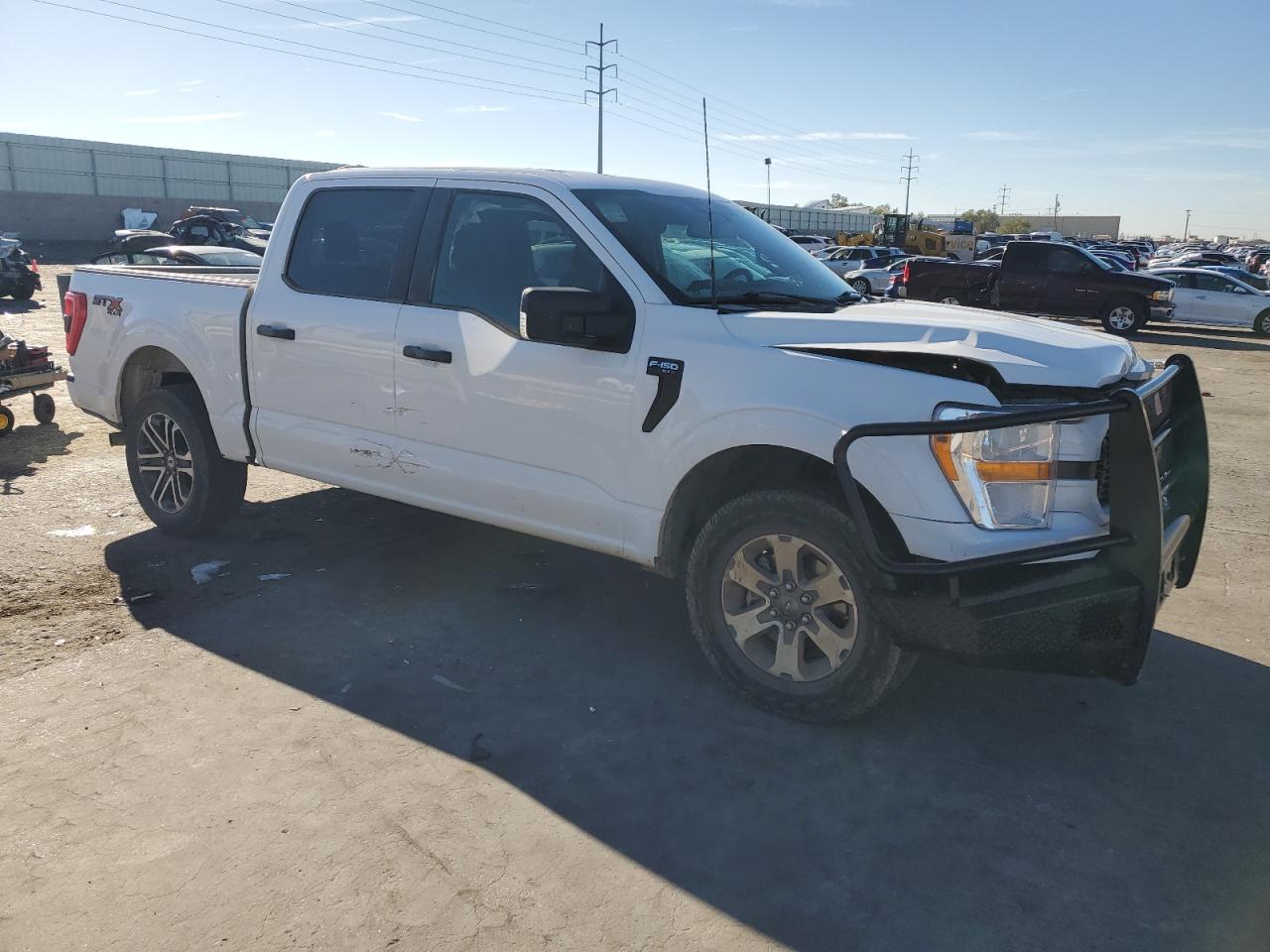 2021 Ford F-150 VIN 1FTEW1EP9MKE41541 Copart auction photo, front end damage thumbnail 4
