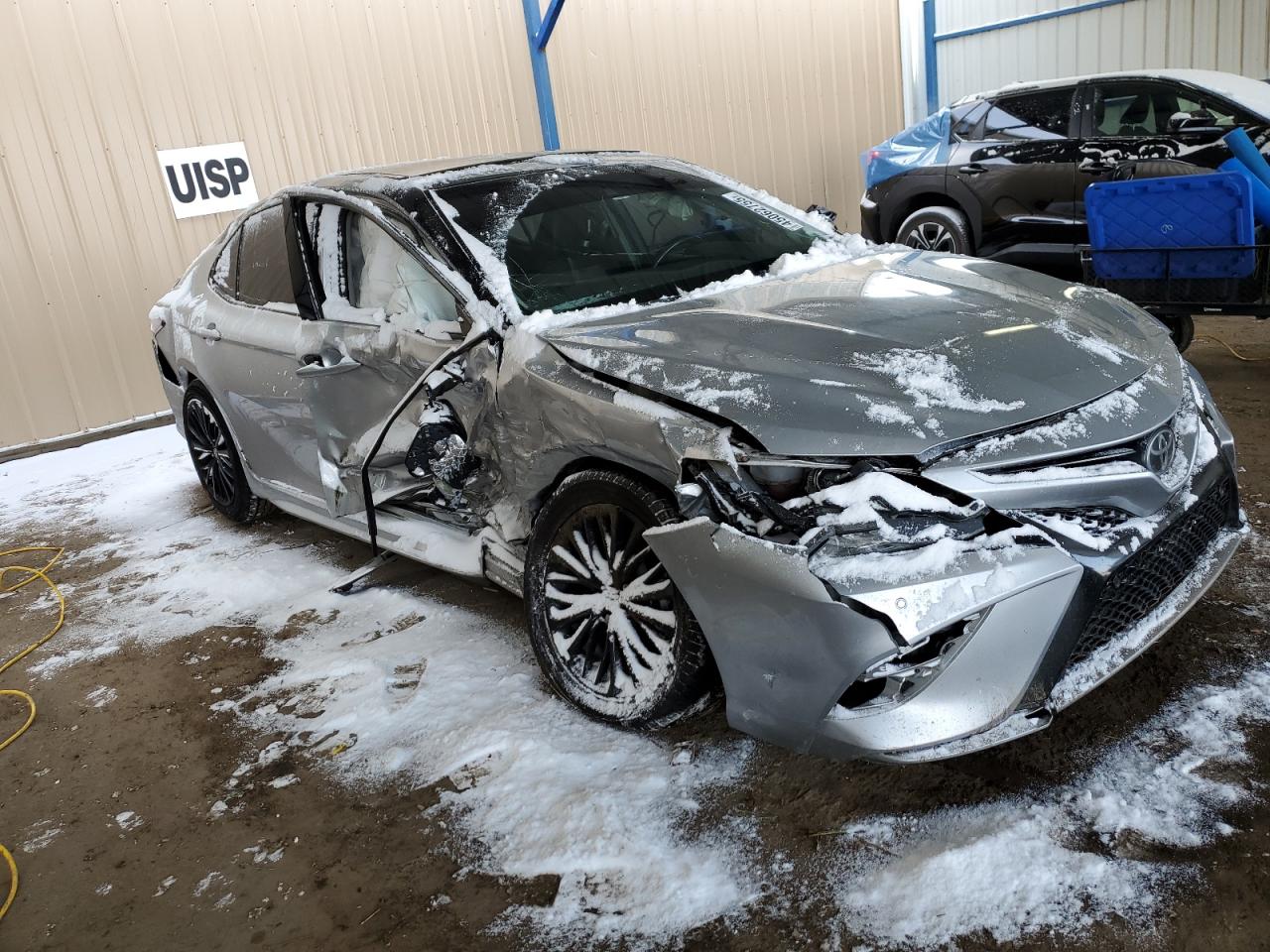 2018 Toyota Camry VIN 4T1BZ1HKXJU014522 Copart auction photo, all over damage thumbnail 4