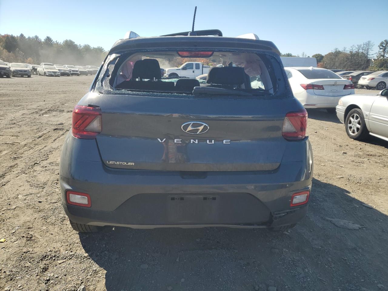 2024 Hyundai Venue VIN KMHRC8A34RU298687 Copart auction photo, top/roof / all over damage thumbnail 6