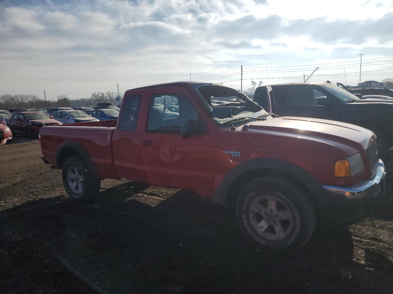 2002 Ford Ranger VIN 1FTZR45E92PA72561 Copart auction photo, all over damage thumbnail 4