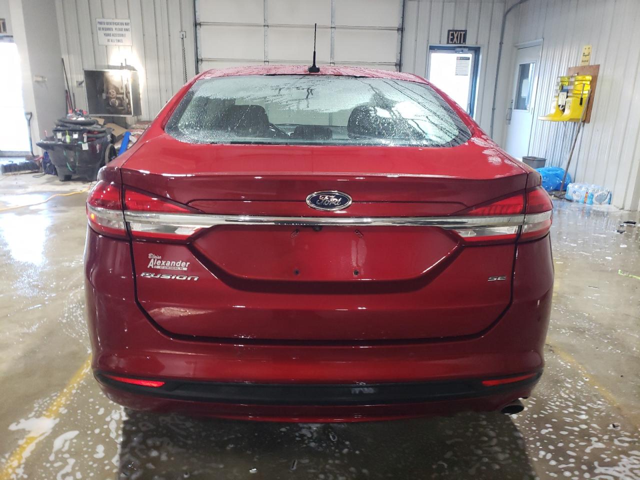 2017 Ford Fusion VIN 3FA6P0H74HR415265 Copart auction photo, front end / side damage thumbnail 6