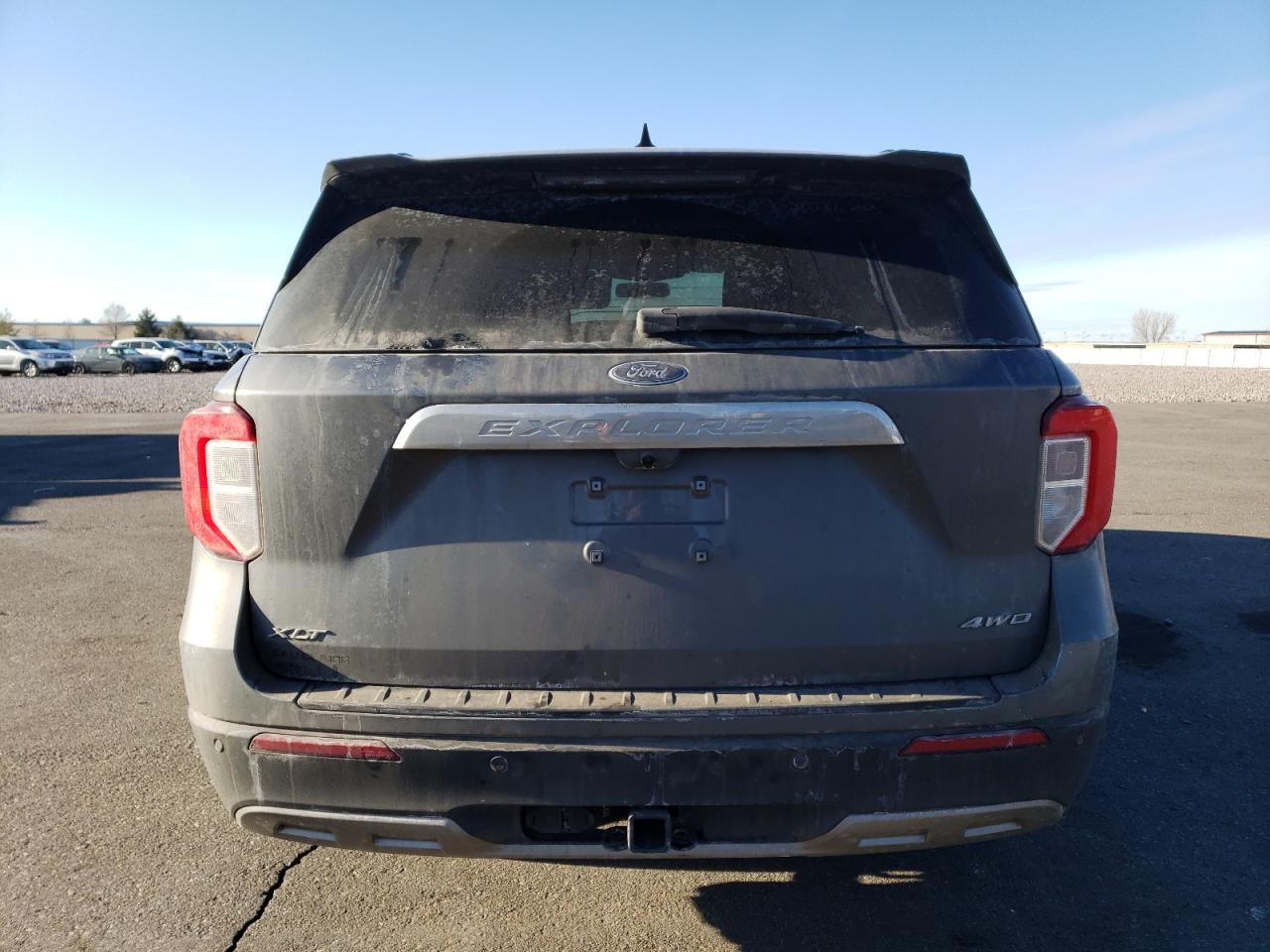 2023 Ford Explorer VIN 1FMSK8DH1PGC10976 Copart auction photo, front end / side damage thumbnail 6