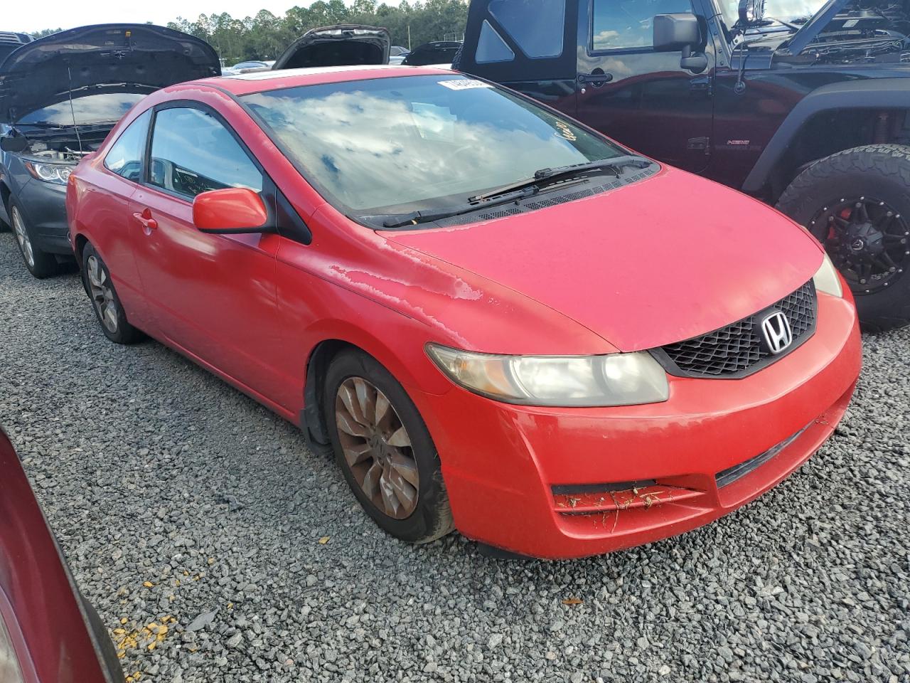 2010 Honda Civic VIN 2HGFG1B90AH518230 Copart auction photo, water/flood damage thumbnail 4