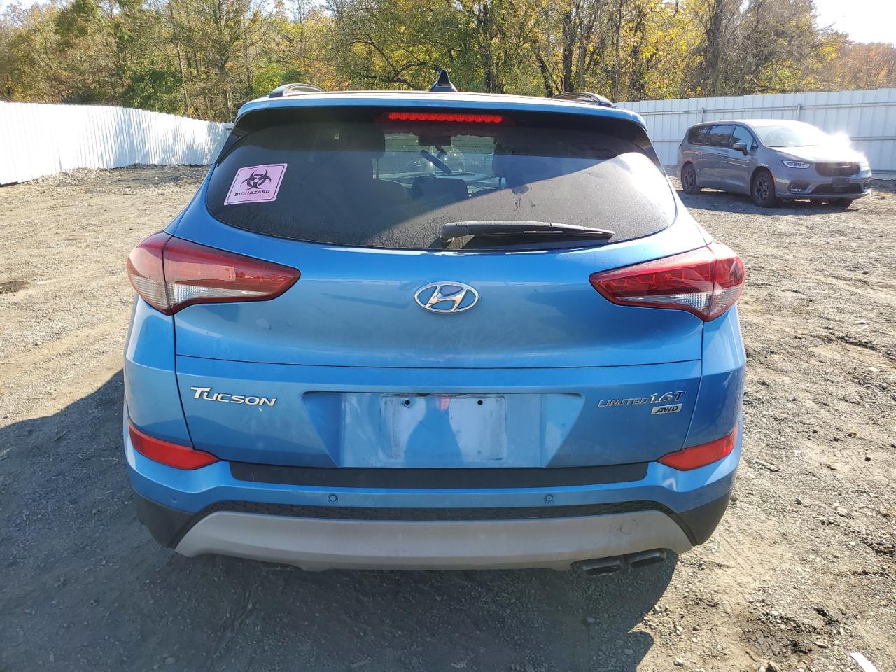 2018 Hyundai Tucson VIN KM8J3CA25JU625710 Copart auction photo, front end damage thumbnail 6