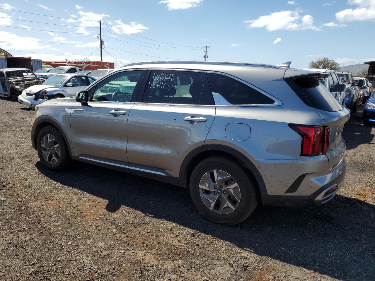 2021 KIA Sorento VIN KNDRG4LG1M5061255 Copart auction photo, water/flood damage thumbnail 2