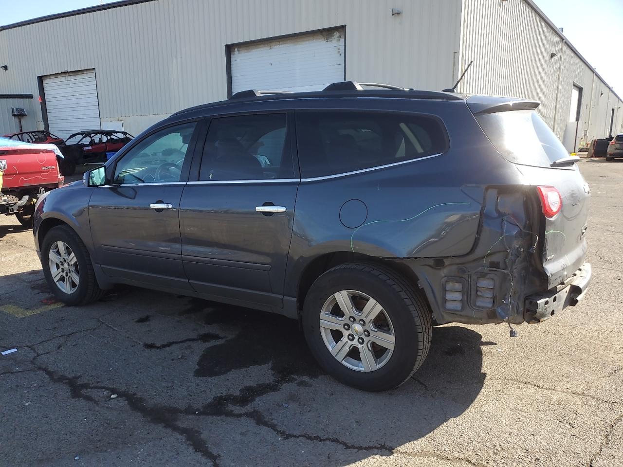 2012 Chevrolet Traverse VIN 1GNKVJED3CJ309785 Copart auction photo, rear end damage thumbnail 2
