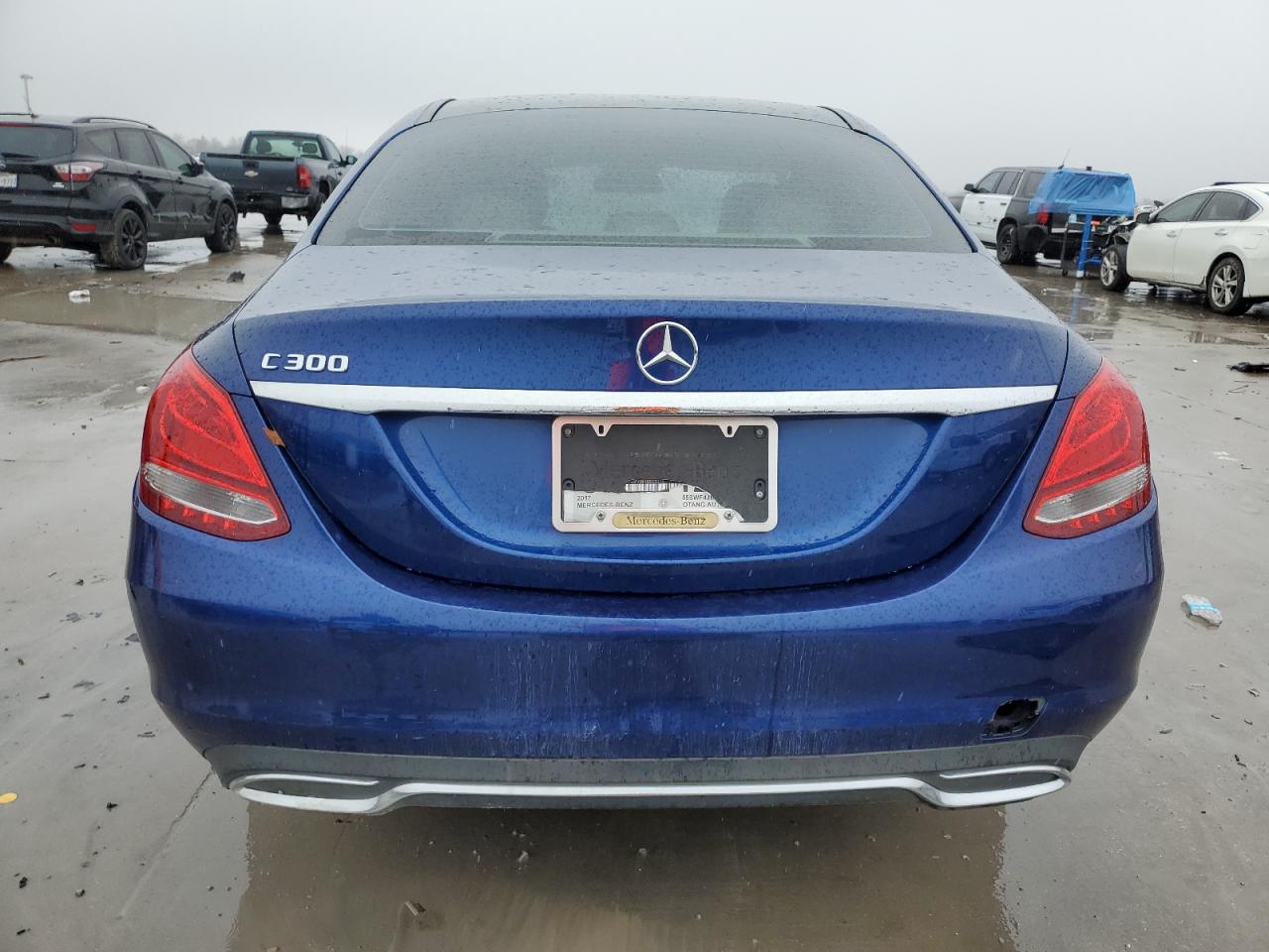 2017 Mercedes-Benz C-klasse VIN 55SWF4JB4HU205316 Copart auction photo, front end damage thumbnail 6