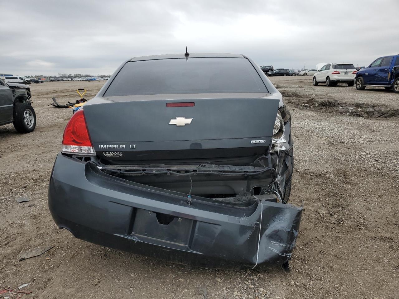 2016 Chevrolet Impala VIN 2G1WB5E33G1106146 Copart auction photo, rear end / minor dent/scratches damage thumbnail 6