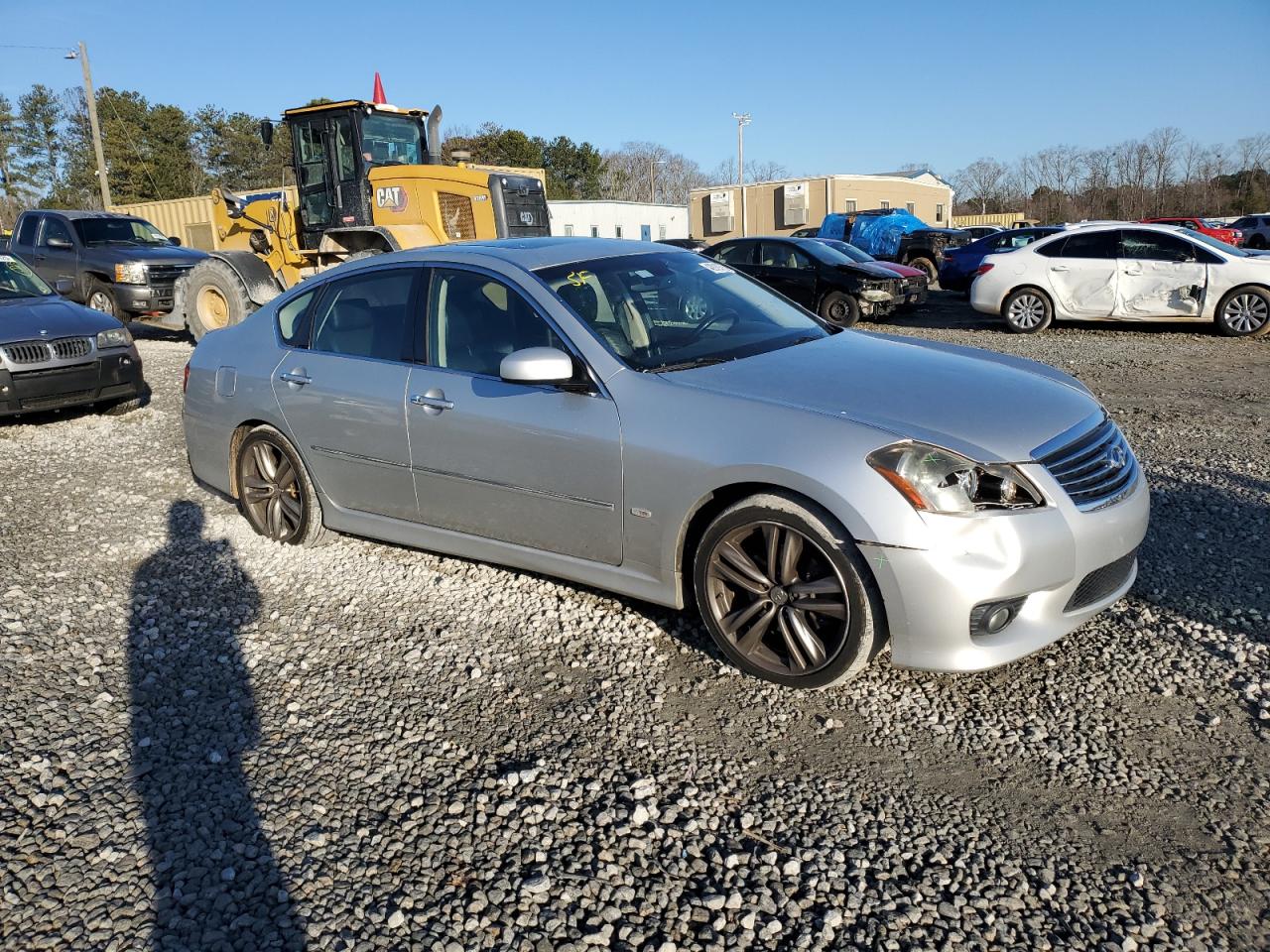 2008 Infiniti M VIN JNKAY01E88M603563 Copart auction photo, front end / minor dent/scratches damage thumbnail 4