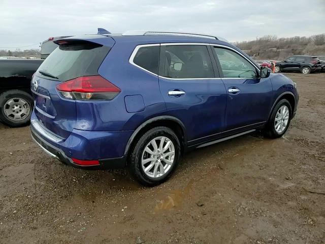 2020 Nissan Rogue VIN KNMAT2MT1LP527830 Copart auction photo, side / front end damage thumbnail 14