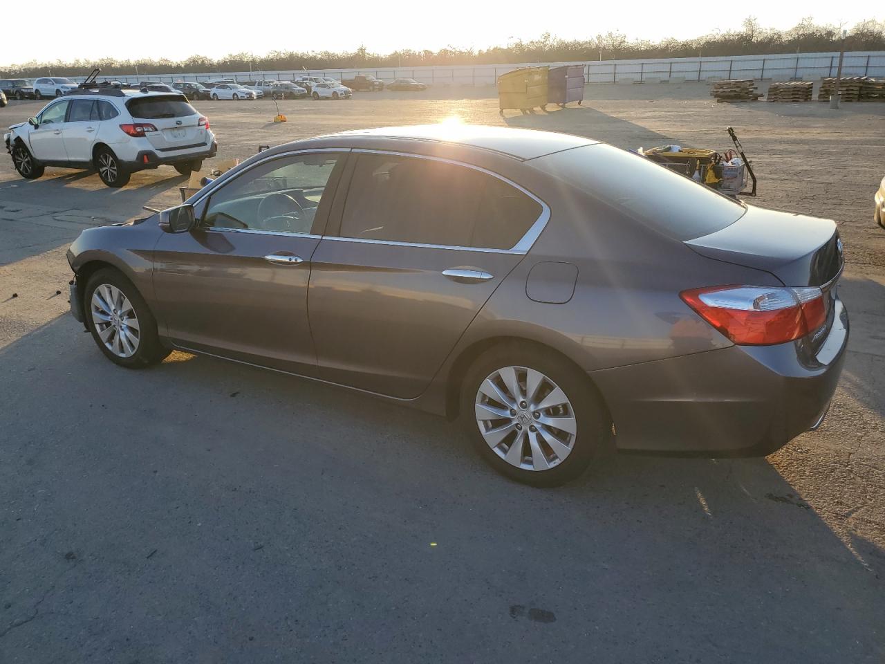 2015 Honda Accord VIN 1HGCR2F77FA054497 Copart auction photo, front end damage thumbnail 2