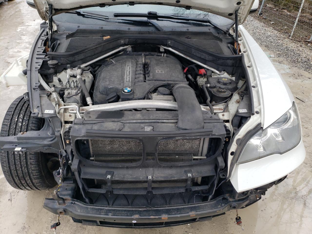 2012 BMW X5 VIN 5UXZV4C59CL767709 Copart auction photo, front end / side damage thumbnail 12