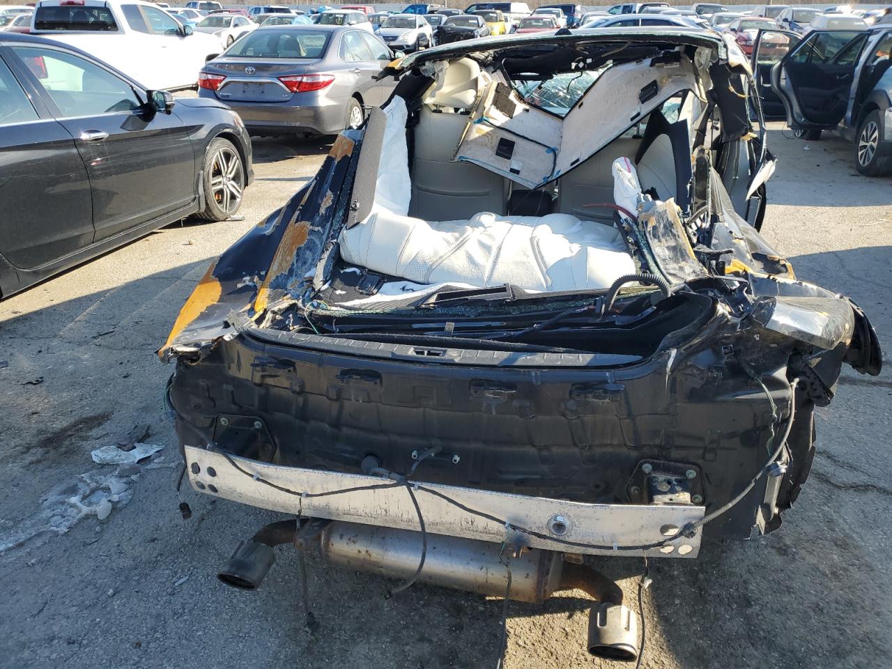 2017 Infiniti Q60 VIN JN1EV7EL9HM552722 Copart auction photo, rollover / undercarriage damage thumbnail 10