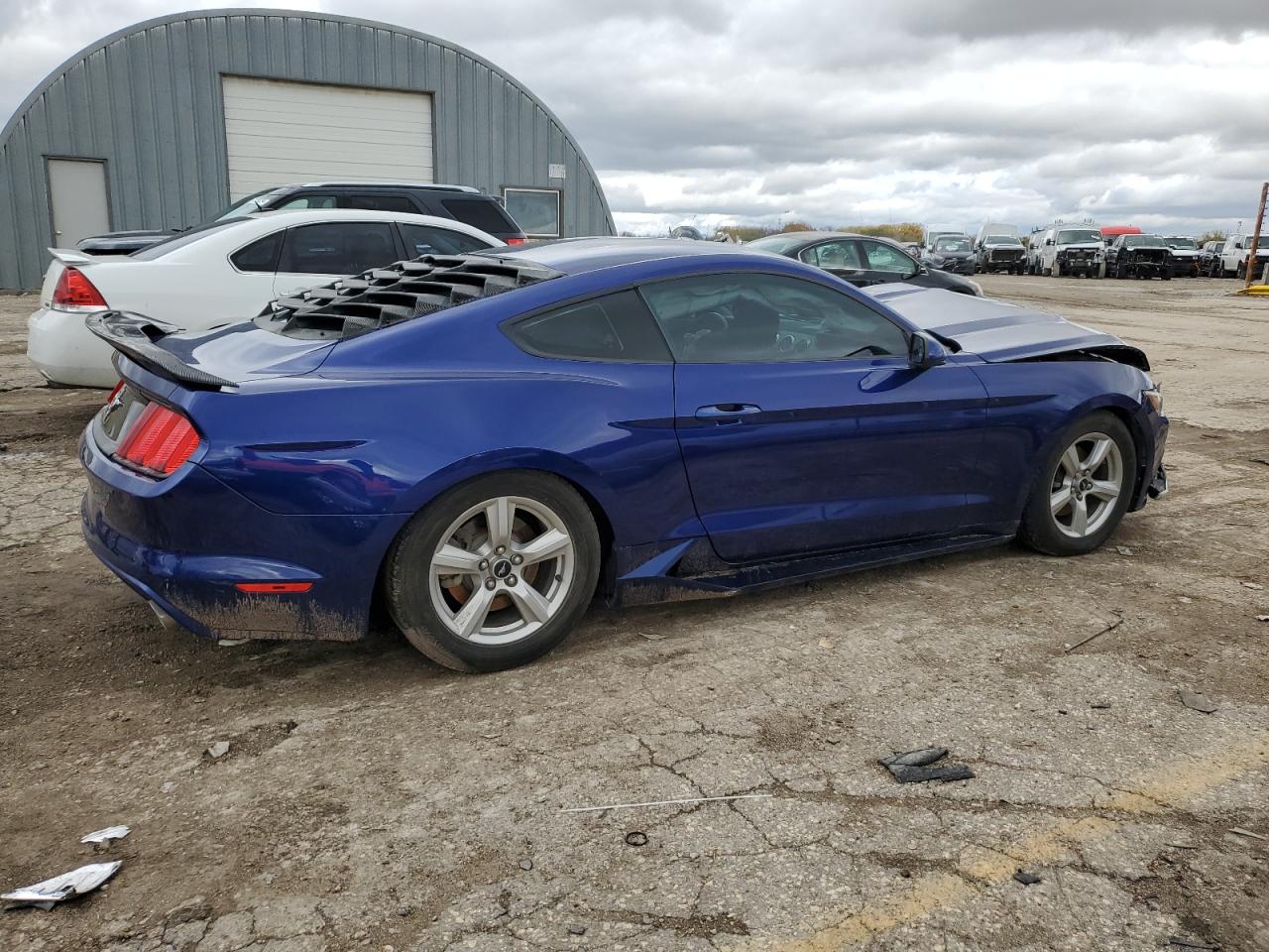 2016 Ford Mustang VIN 1FA6P8AM6G5252263 Copart auction photo, front end damage thumbnail 3