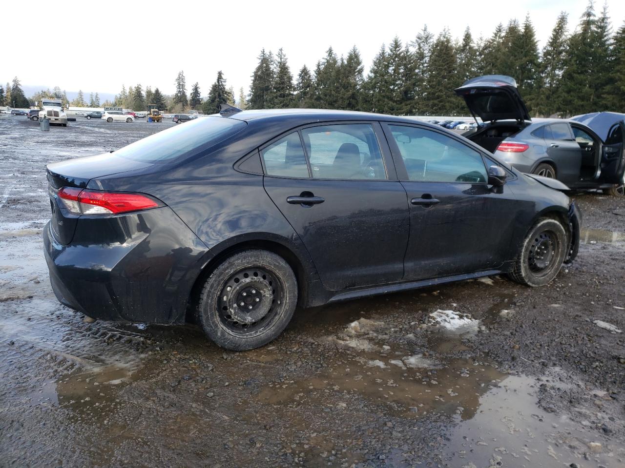 2021 Toyota Corolla VIN 5YFEPMAE4MP203746 Copart auction photo, front end damage thumbnail 3