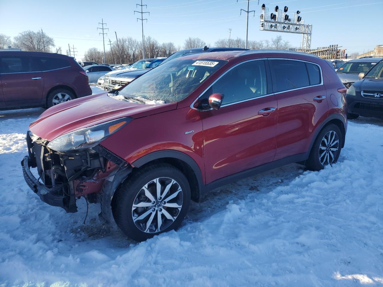 2019 KIA Sportage VIN KNDPNCAC9K7532299