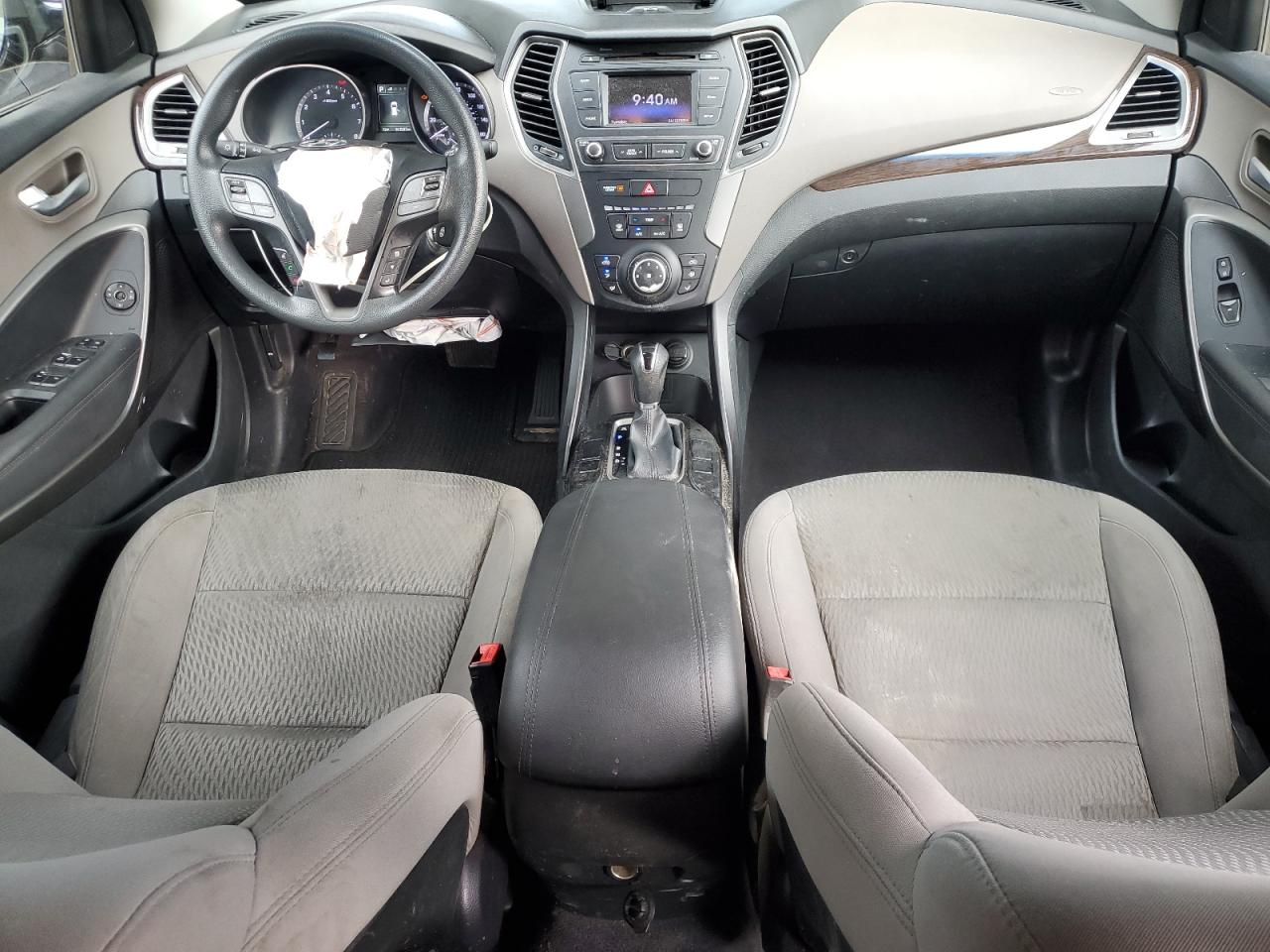 2018 Hyundai Santa Fe VIN 5NMZT3LB1JH093836 Copart auction photo, front end damage thumbnail 8