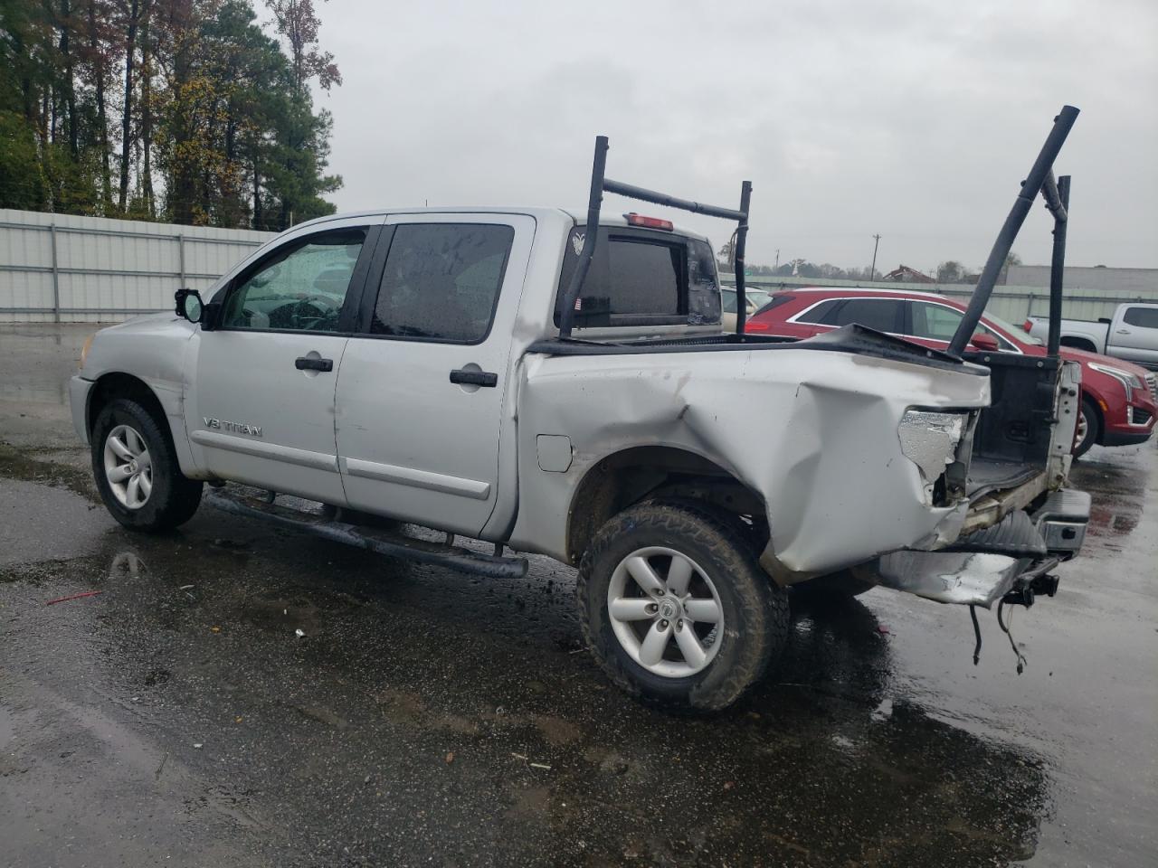 2012 Nissan Titan VIN 1N6AA0EJ4CN307310 Copart auction photo, all over / frame damage damage thumbnail 2