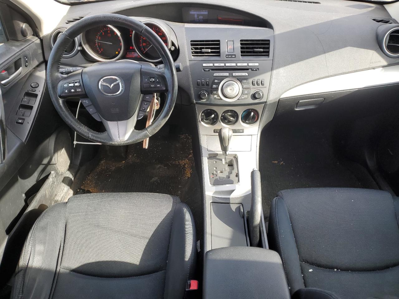 2010 Mazda 3 VIN JM1BL1H59A1261161 Copart auction photo, front end damage thumbnail 8
