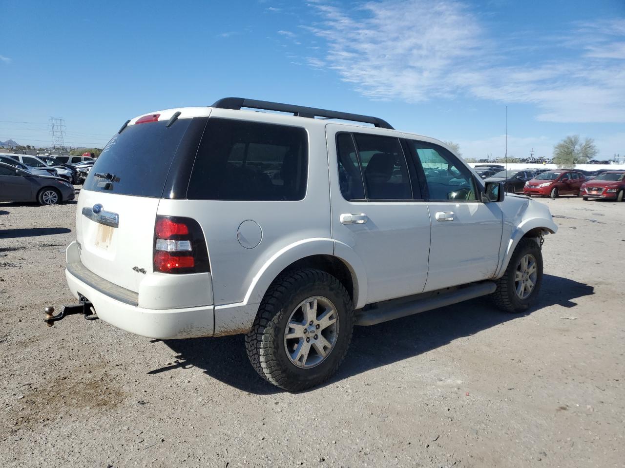 2010 Ford Explorer VIN 1FMEU7DEXAUA06838 Copart auction photo, front end damage thumbnail 3