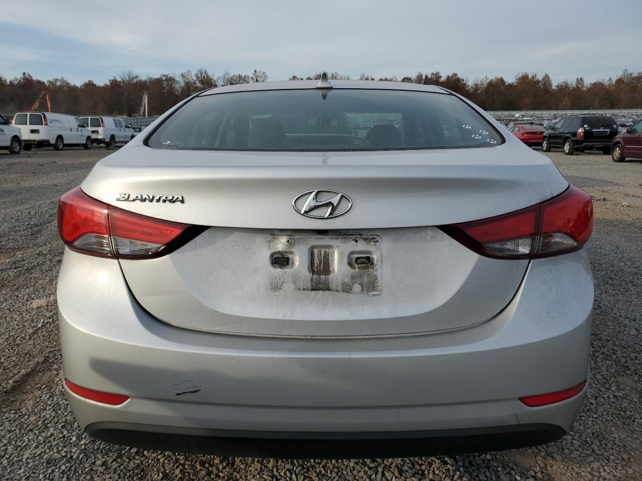 2015 Hyundai Elantra VIN 5NPDH4AE3FH626181 Copart auction photo, front end damage thumbnail 6