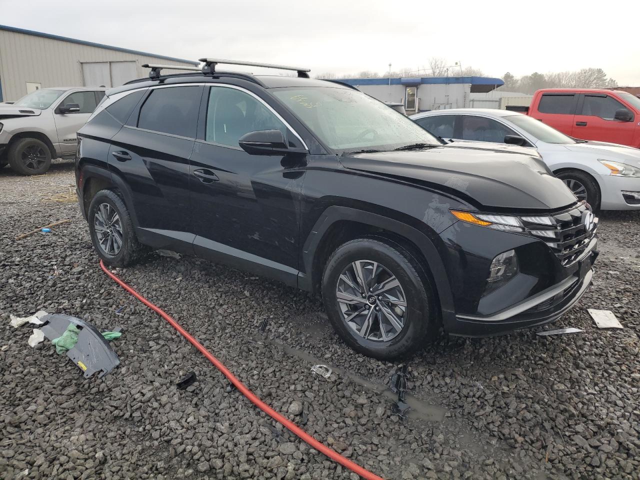 2022 Hyundai Tucson VIN KM8JBCA12NU025775 Copart auction photo, front end damage thumbnail 4