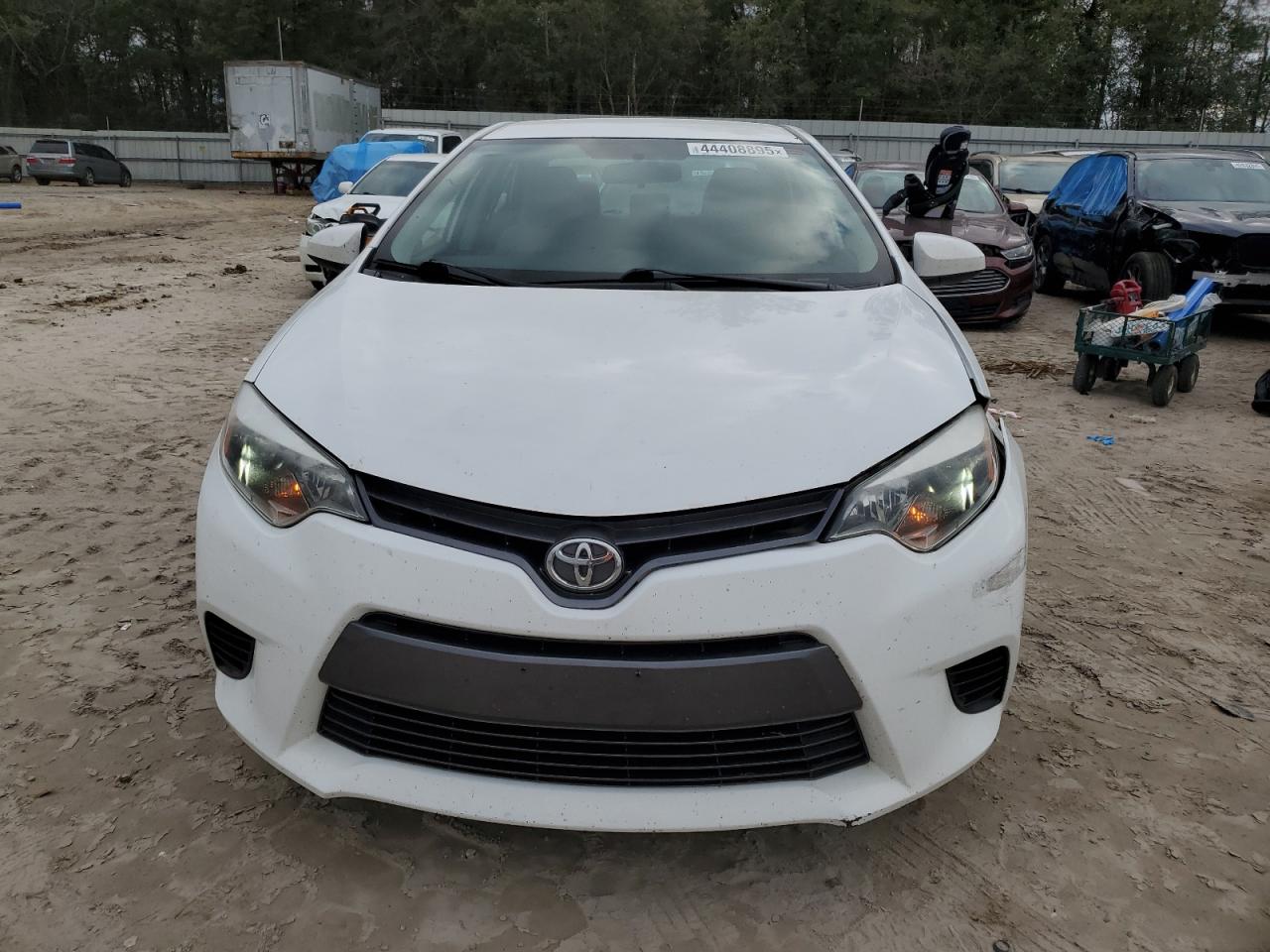 2015 Toyota Corolla VIN 2T1BURHE3FC452654 Copart auction photo, side damage thumbnail 5