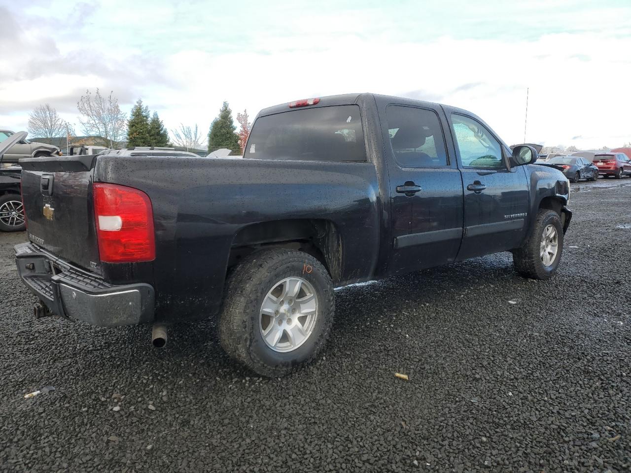 2007 Chevrolet Silverado VIN 2GCEK13M871558990 Copart auction photo, front end damage thumbnail 3