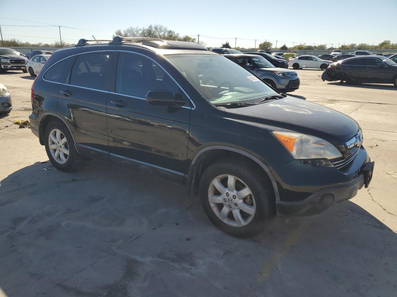 2008 Honda CR-V VIN JHLRE38748C033463 Copart auction photo, mechanical damage thumbnail 4